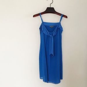 ◦ ARMANI EXCHANGE ◦ Bright blue slip dress